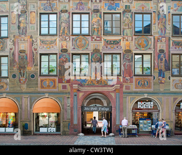 DE - Bayern: "Alte Post" (Postoffice) in der Altstadt von Landshut Stockfoto
