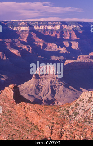 Sonnenaufgang am South Rim des Grand Canyon, Arizona Stockfoto