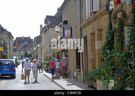 Das Dorf Cazals in der Menge Region von Frankreich Südwesteuropa Stockfoto