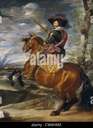 Diego Velazquez Gaspar de Guzmán, zählen-Herzog von Olivares 1634 Prado-Museum - Madrid Stockfoto