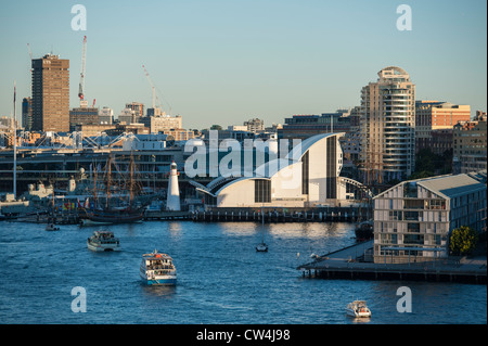 Darling Harbour und das Australian National Maritime Museum, Sydney, Australien Stockfoto