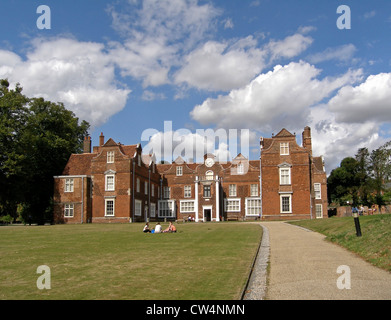 Christchurch Herrenhaus in Christchurch Park, Ipswich, Suffolk Stockfoto