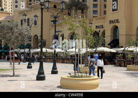 3623. Jumeirah Beach Residence Spaziergang, Dubai, Vereinigte Arabische Emirate. Stockfoto