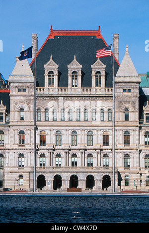 Kapitol von New York, Albany Stockfoto