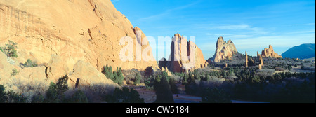 Garden of the Gods, Colorado Springs, Colorado Stockfoto