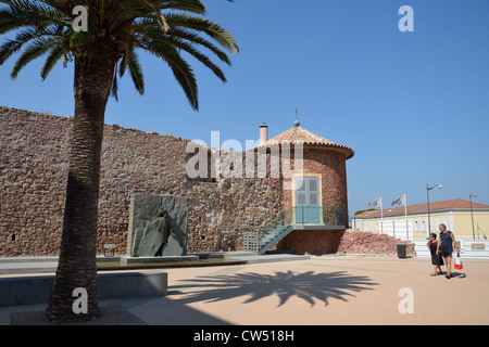 Alte Stadt Wände, Fréjus, Côte d ' Azur, Departement Var, Provence-Alpes-Côte d ' Azur, Frankreich Stockfoto