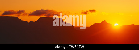 Grand Canyon bei Sonnenaufgang, Arizona Stockfoto