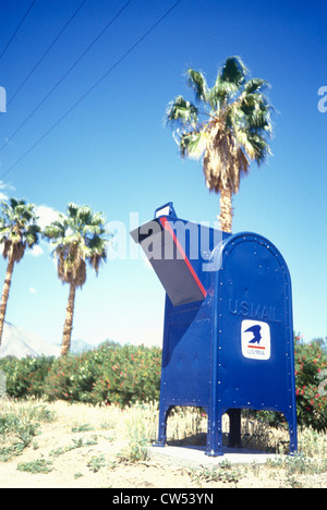 Postfach in Wüste, Anza Borrego Borrego Springs, CA Stockfoto
