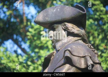 Statue von Robert Morris, Gründervater und Unterzeichner der Unabhängigkeitserklärung Stockfoto