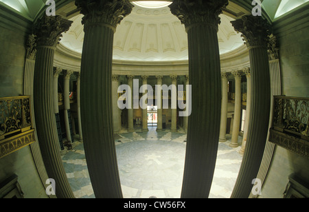 Innenraum der Federal Hall in New York, New York, wo George Washington eingeweiht wurde Stockfoto