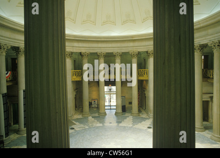 Innenraum der Federal Hall in New York, New York, wo George Washington eingeweiht wurde Stockfoto