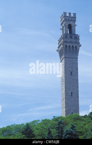 Pilger-Denkmal in Provincetown, Cape Cod, Massachusetts Stockfoto