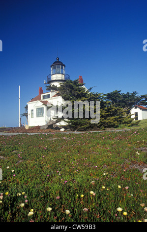 Point Pinos Lighthouse in Pacific Grove, Monterey Bay Area, CA Stockfoto