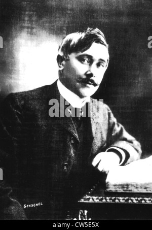 Maurice Maeterlinck (1862-1949), belgischer Schriftsteller Stockfoto