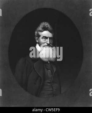 John Brown (1800 – 1859), slave zum Tode verurteilt und gehängt Stockfoto