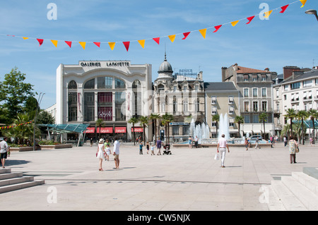 Stadtzentrum von Pau Südwest-Frankreich Stockfoto