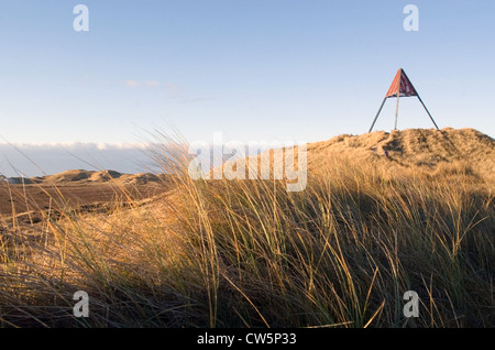 Duenenlandschaft in Dänemark Stockfoto