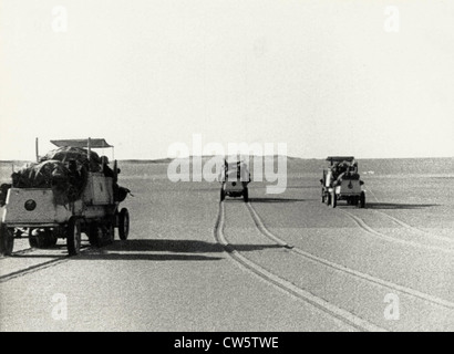 Citroën "Schwarze Kreuzfahrt" im Jahre 1924: Tanezrouft Stockfoto