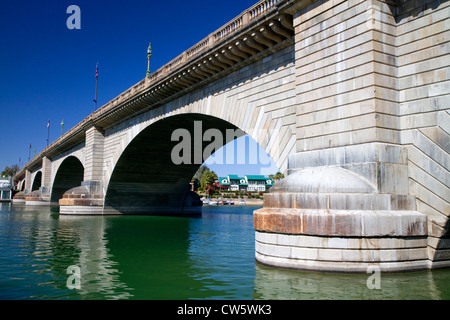 Die London Bridge in Lake Havasu City, Arizona, USA. Stockfoto