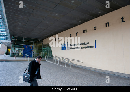 Das Berlaymont-Gebäude, Sitz der Europäischen Kommission, Brüssel, Belgien