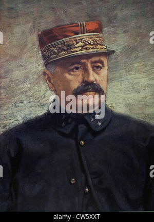 Ersten Weltkrieg.  General Franchet d, französischer Heerführer Stockfoto