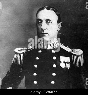 Welt Krieg I. Admiral Sir John Jellicoe, Oberbefehlshaber der englischen Flotte (1914) Stockfoto