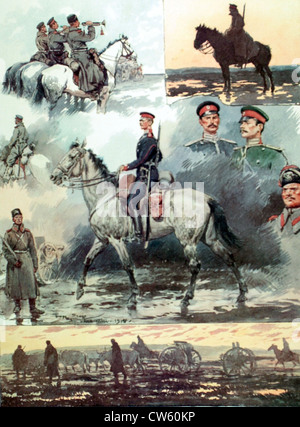 Scott, Krieg auf dem Balkan: die bulgarische Armee (1912) Stockfoto