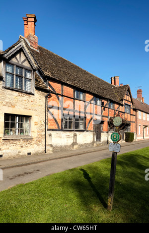 Das Dorf von Steeple Ashton in Wiltshire, Vereinigtes Königreich. Stockfoto