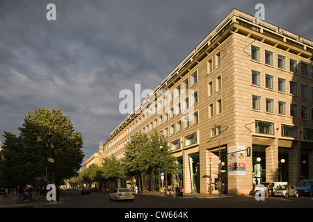 Europa, Deutschland, Brandenburg, Berlin, Unter Den Linden Straße Stockfoto