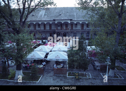 Hof-Hanul Lui Manuc-in Bukarest Stockfoto
