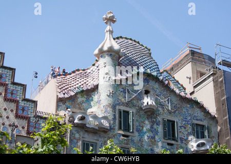 Casa Batlló. Barcelona Stadt Stockfoto