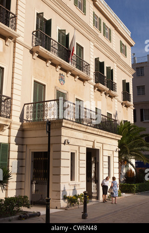 Rathaus Gibraltar, John Mackintosh Square Stockfoto