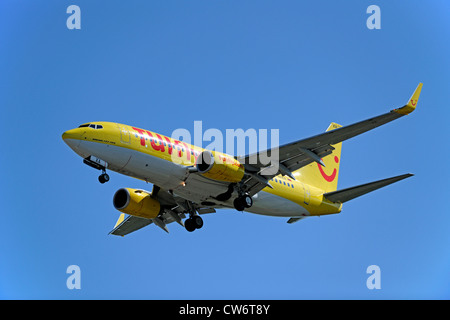 Boeing 737-700 der Fluggesellschaft Tui Fly, Deutschland Stockfoto