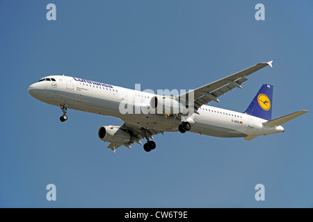 Airbus A321-100 der Lufthansa, Deutschland Stockfoto