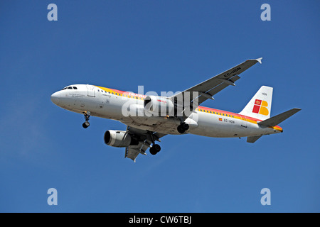 Airbus A320 Ob Iberia, Spanien Stockfoto