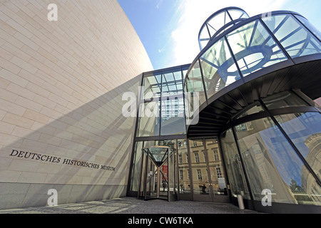 Erweiterungsbau im deutschen historischen Museum, Deutschland, Berlin Stockfoto