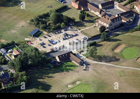 Luftaufnahme von Toft Golf Club, Bourne, Lincolnshire Stockfoto