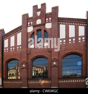 Architektur der ehemaligen mine Waltrop, Deutschland, Nordrhein-Westfalen, Ruhrgebiet, Waltrop Stockfoto