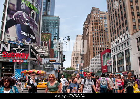 Macy's Herald Square ist das Flagship-Kaufhaus, New York City Manhattan Stockfoto