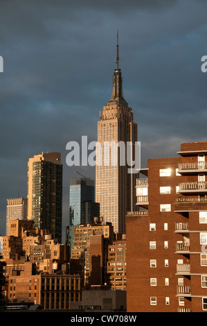 New York City Manhattan Empire State Building Stockfoto