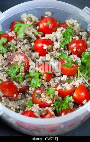 Sommer-Salat Lunchpaket Stockfoto