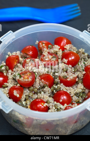 Sommer-Salat Lunchpaket Stockfoto