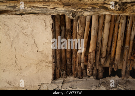 Wüstung, Vall de Laguar Benimaurell Provinz Alicante, Valencia, Spainh Stockfoto