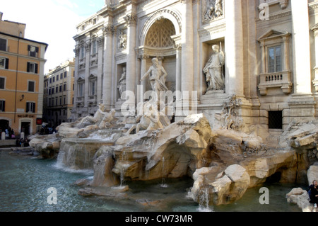 Trevi-Brunnen, Italien, Rom Stockfoto