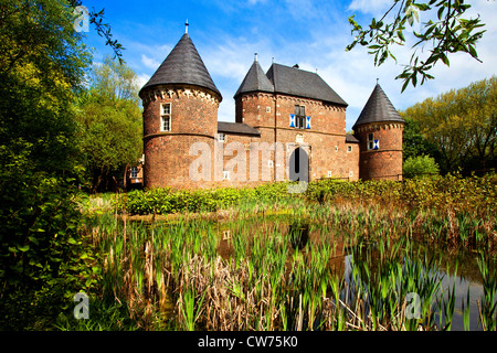 Burg Vondern, Oberhausen, Ruhrgebiet, Nordrhein-Westfalen, Deutschland Stockfoto