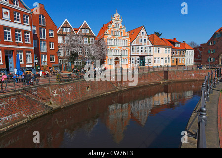 Altstadt von Stade, Deutschland, Niedersachsen, Stade Stockfoto