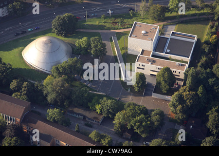 Zeiss Planetarium Bochum und Synagoge am Castroper Straße, Deutschland, Nordrhein-Westfalen, Ruhrgebiet, Bochum Stockfoto