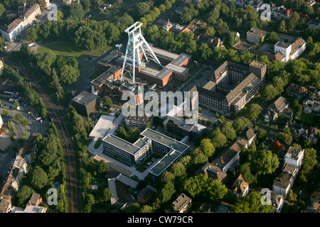 Deutschen Bergbau Museum und Polizei-Hauptquartier, Bochum, Ruhrgebiet, Nordrhein-Westfalen, Deutschland Stockfoto