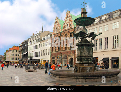 Højbro Ort im Stadt Zentrum von Kopenhagen, Dänemark, Kopenhagen Stockfoto