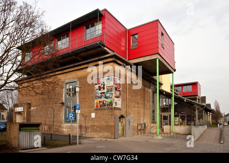 Bunker und Museum "Alte Heid", Oberhausen, Ruhrgebiet, Nordrhein-Westfalen, Deutschland Stockfoto